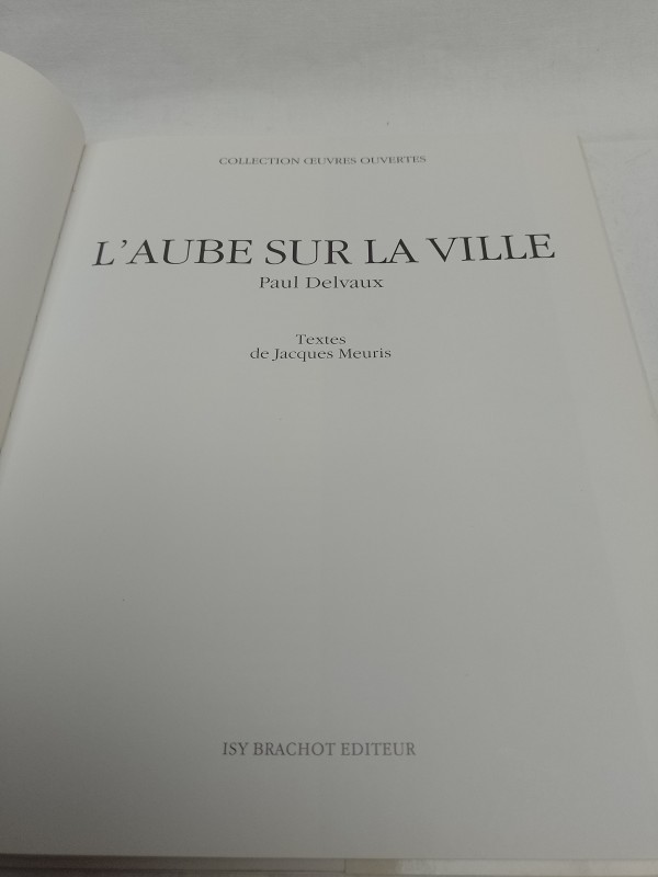 Boek L'aube sur la ville