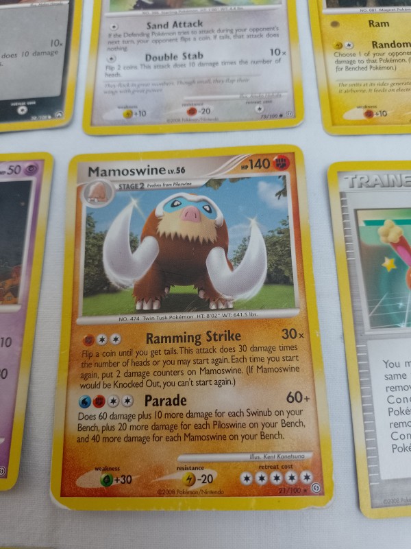 Lot Pokemon kaarten