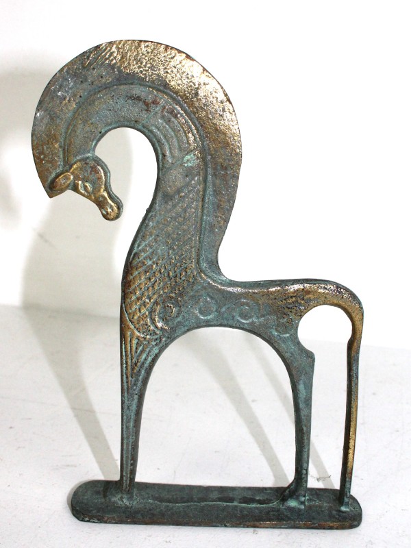 Metalen paardje - Oud-Grieks