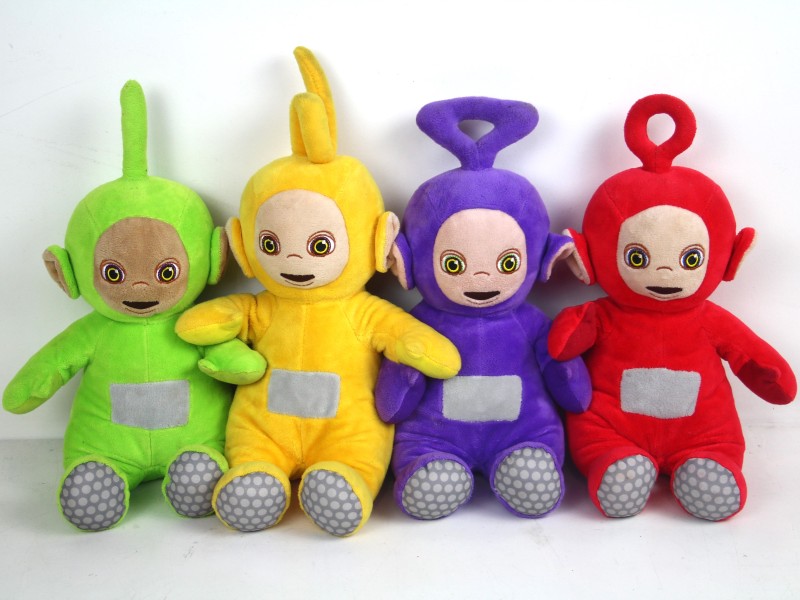 Teletubbies - Tinky-winky, Laa-laa, Dipsy, Po