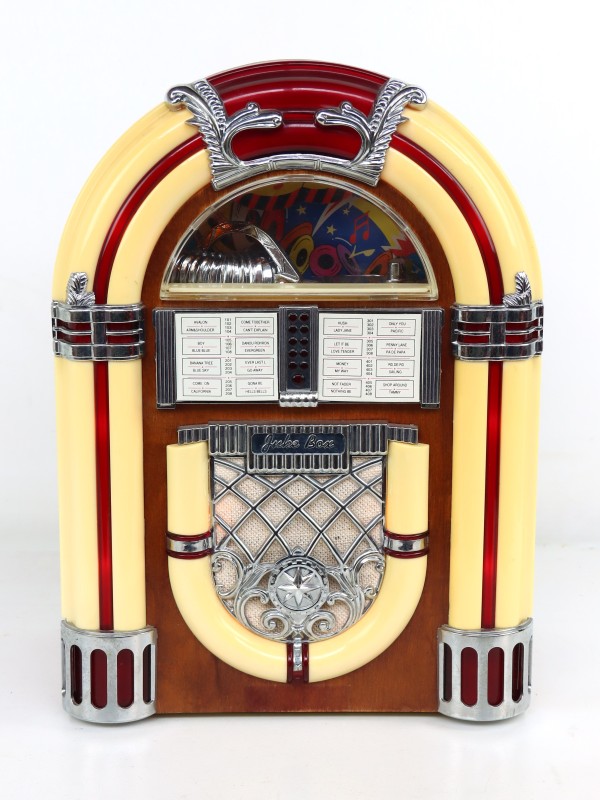 Retro radio-cassettespeler Würlitzer jukebox