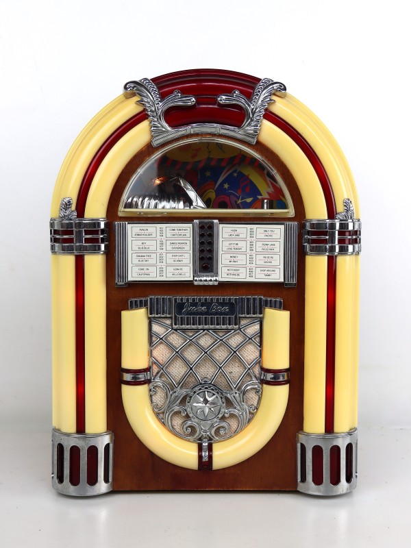 Retro radio-cassettespeler Würlitzer jukebox