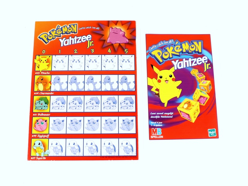 Pokémon Yahtzee