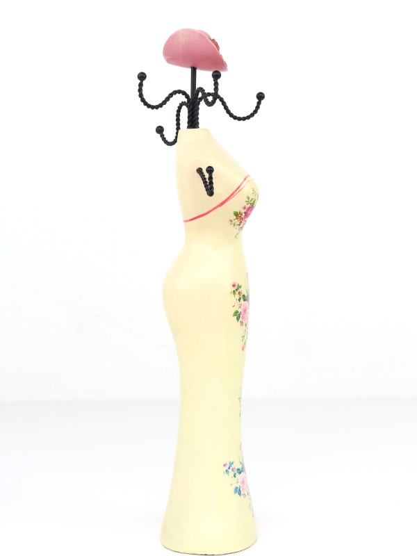 Vintage mannequin sieradendisplay