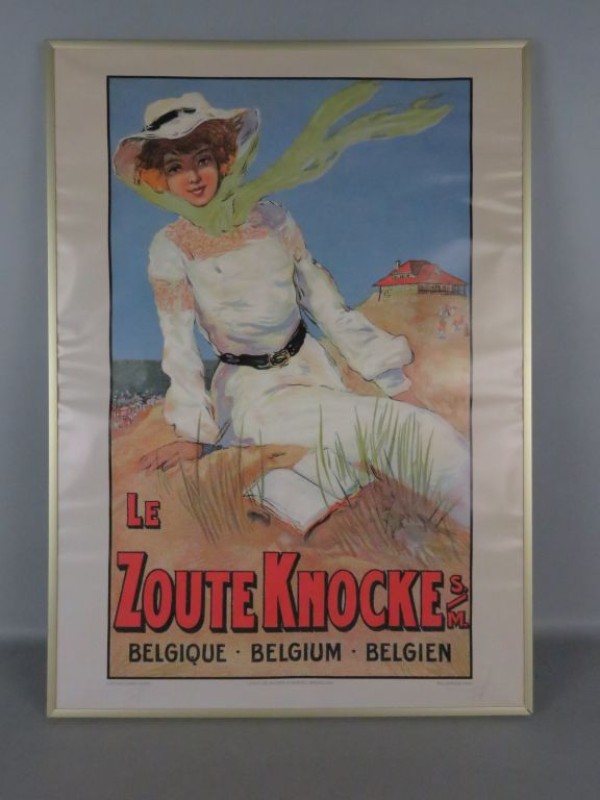 Vintage poster "Le Zoute Knokke"