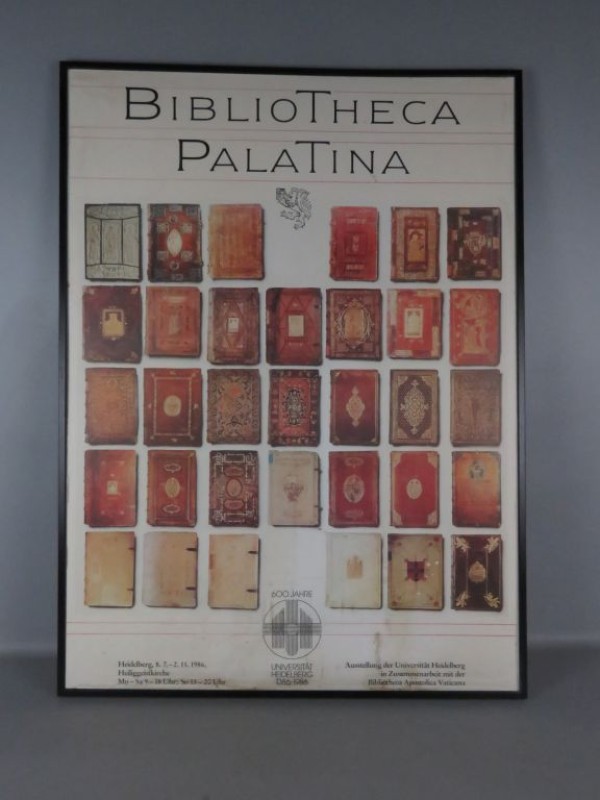 Kunstkader "Biblioteca Palatina" groot