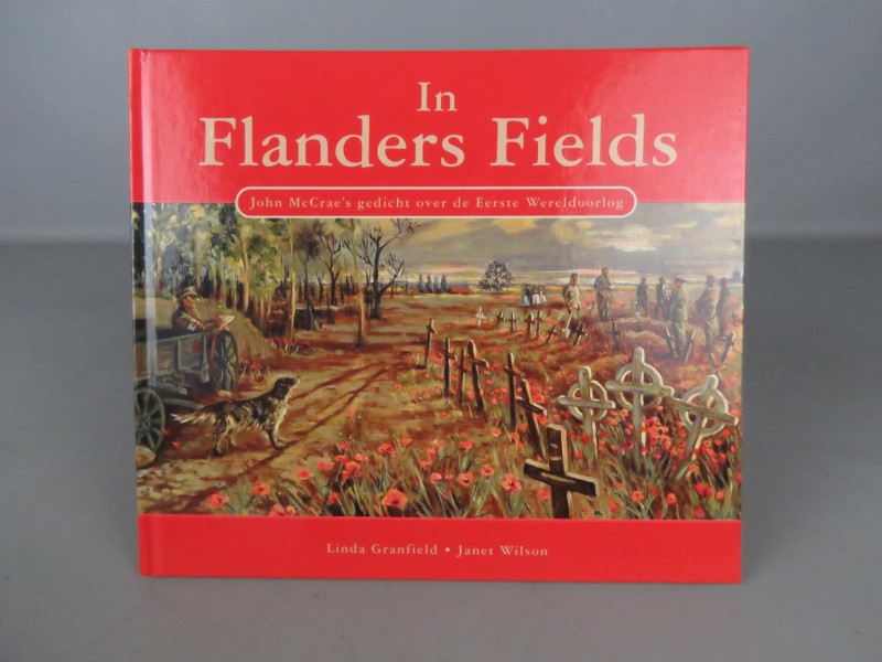 Hardcover "In Flanders Fields" wereldoorlog I 1999