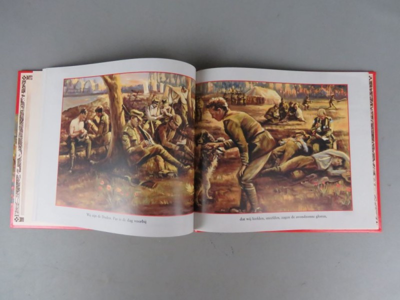 Hardcover "In Flanders Fields" wereldoorlog I 1999