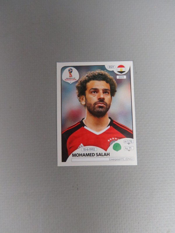 439 Panini stickers WK in Rusland 2018