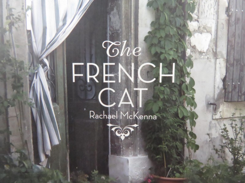 Zachte hardcover boek "The French Cat"