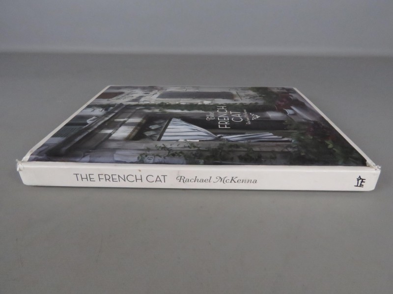 Zachte hardcover boek "The French Cat"