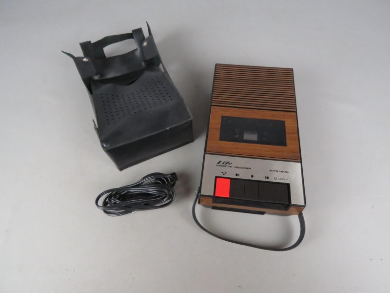Life cassette recorder (getest en werkt)