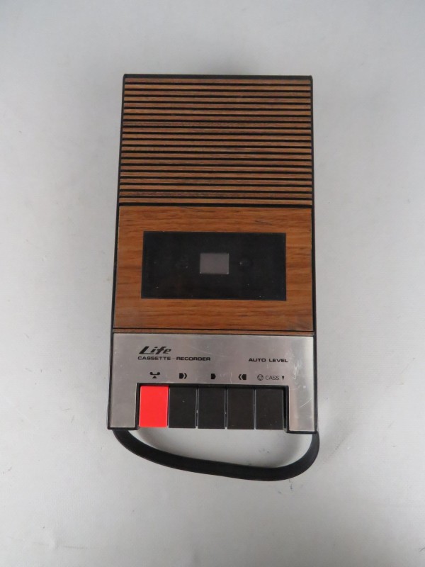 Life cassette recorder (getest en werkt)