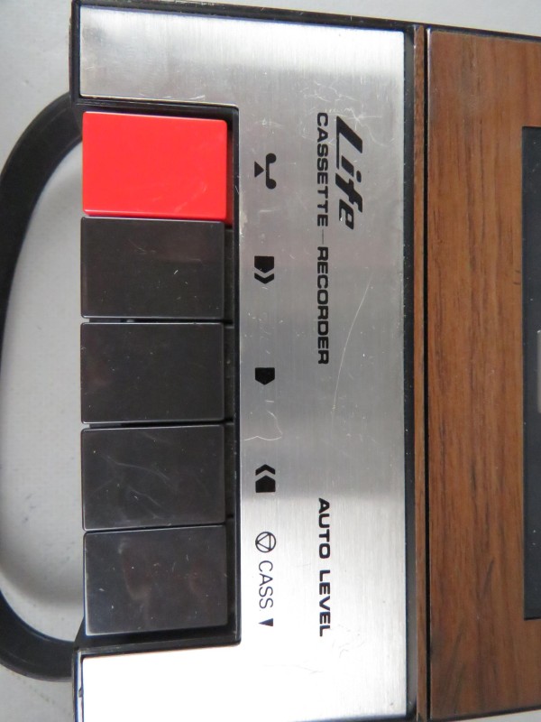 Life cassette recorder (getest en werkt)