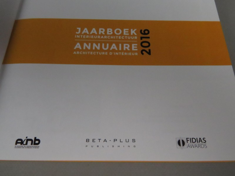 Jaarboek interieurarchitectuur 2016