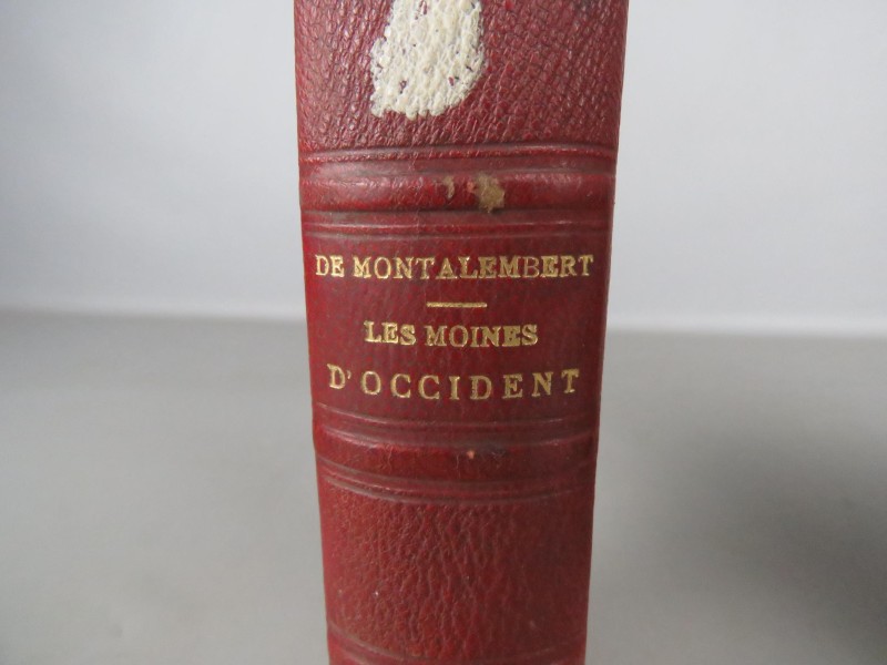 Boeken reeks - Les moines d'Occident