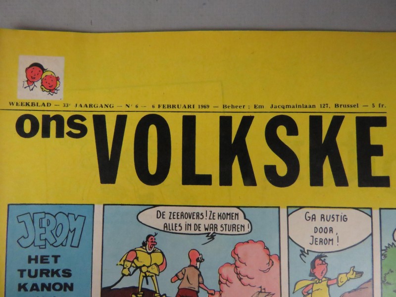 Serie weekbladen 'Ons volkske' 1969