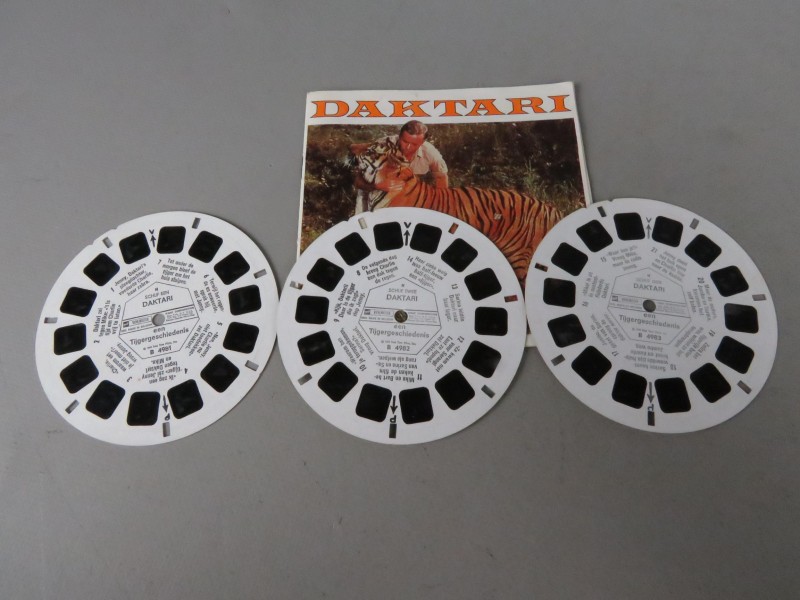 Viewmaster met 3 complete verhalen (getest en werkt)