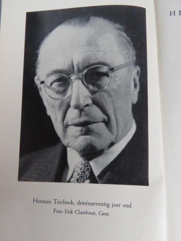 Vintage hardcover boeken "Herman Teirlinck verzamelenwerken"