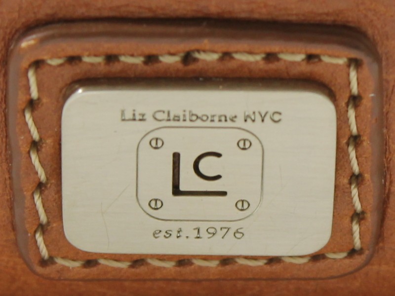 Liz Claiborne lederen handtas