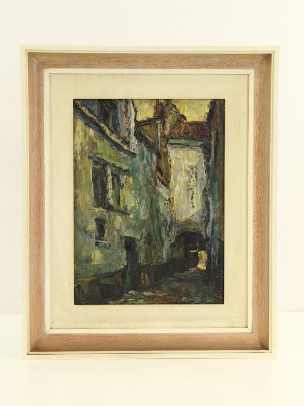 Olieverfschilderij 'Leliepoort' - Aloys de Lignière (1891-1963)