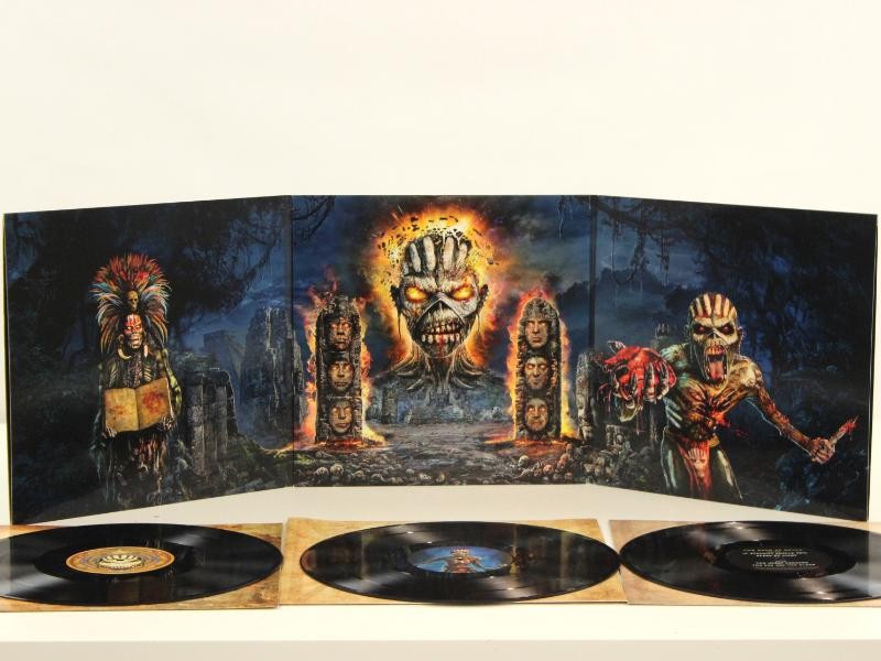 2 Iron Maiden LP-sets