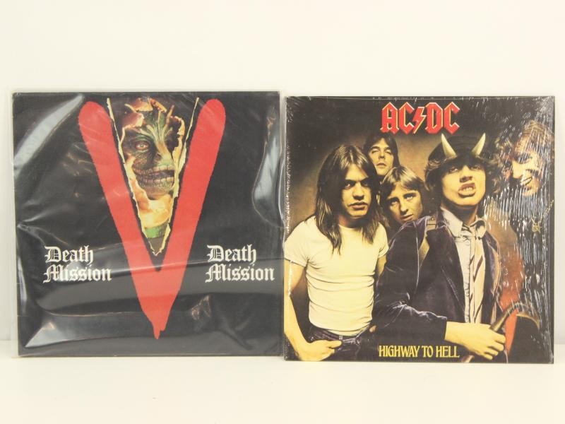 lot van 14 Diverse Metal Vinyl LP's