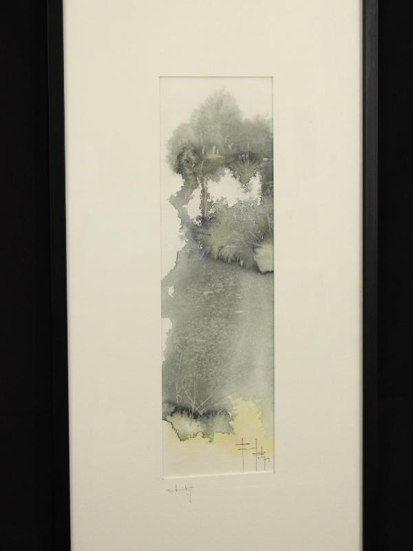 Aquarel 'Intuitif' - Pascal Pihen (°1961)