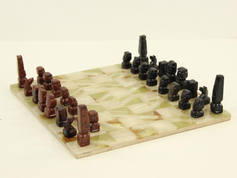 Stenen schaakspel