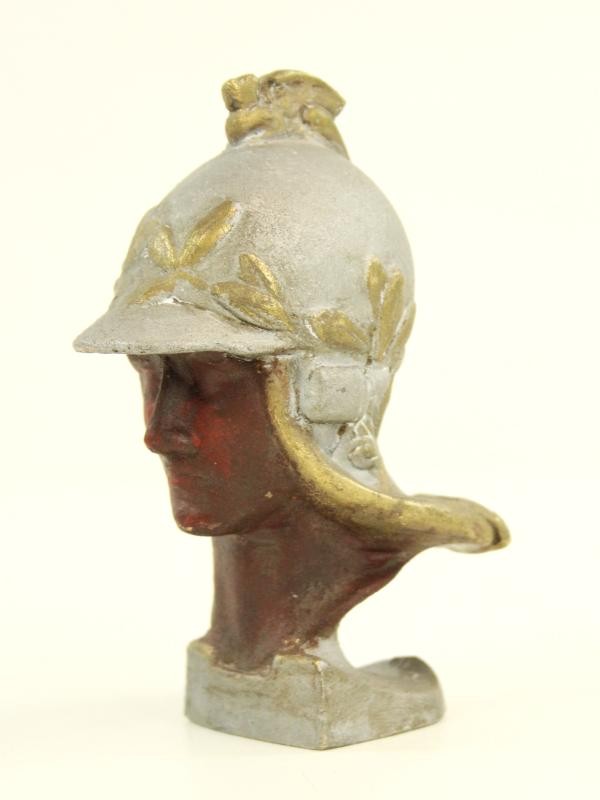 Bronzen mascotte Minerva naar Pierre de Soete (1886-1948)