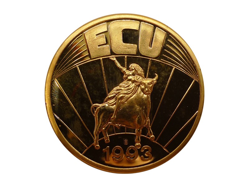 6 ECU penningen