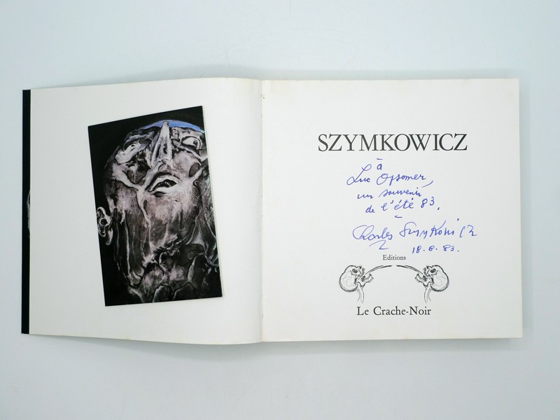 Gesigneerde kunstboeken: C. Szymkowicz en E. Schelstraete