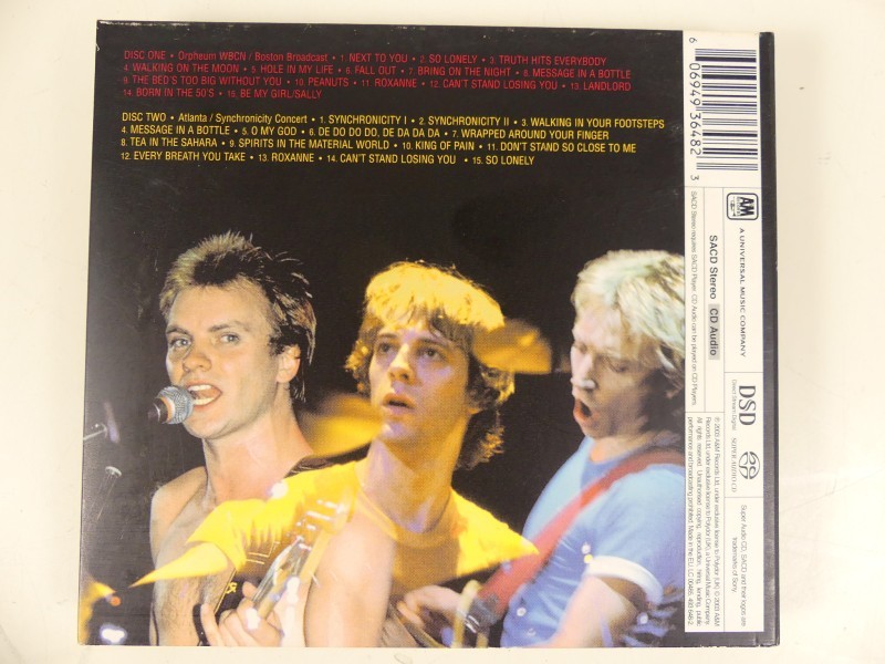 The Police Live! - dubbel album SACD