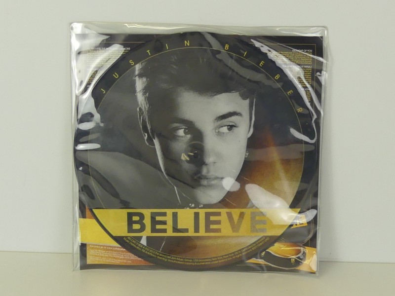 2x Picture Disc Justin Bieber 'Believe' - LP