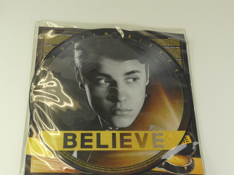 2x Picture Disc Justin Bieber 'Believe' - LP