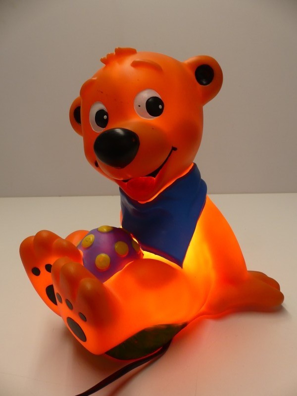 Vintage kinderkamerlamp Bronny Bear