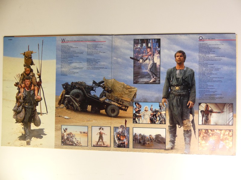 Mad Max Beyond Thunderdome vinyl