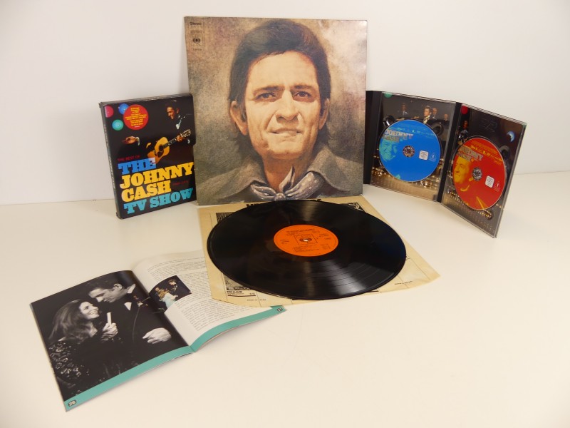 Johnny Cash DVD + vinyl