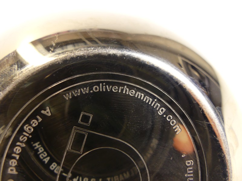 Stainless steel io theepot - Oliver Hemming