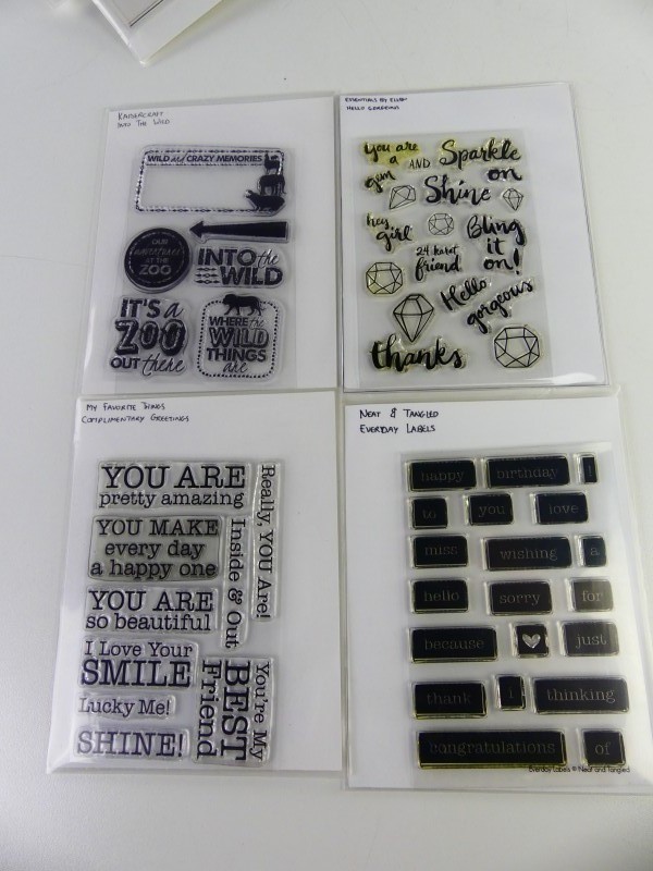 Acryl stempel setjes