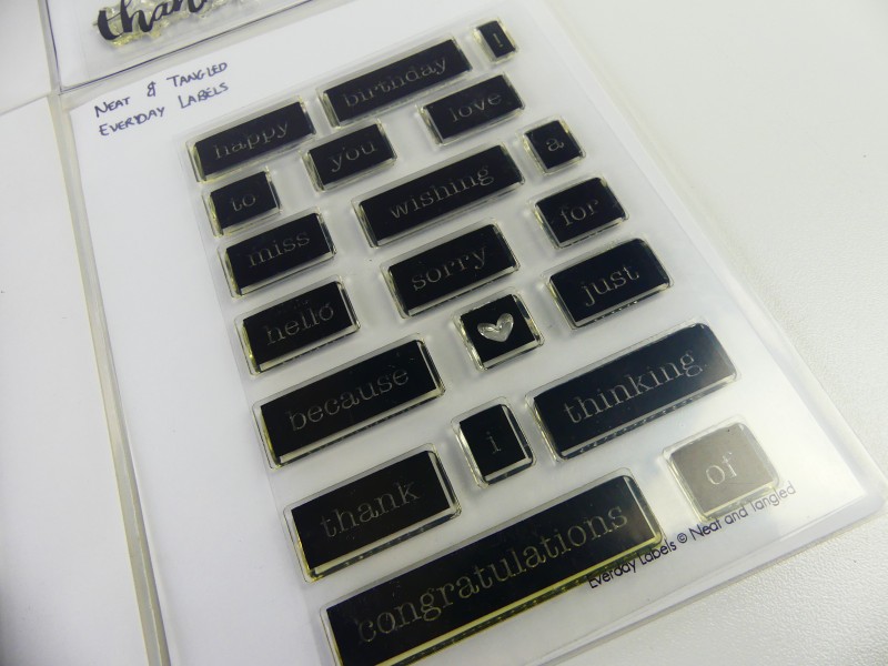 Acryl stempel setjes