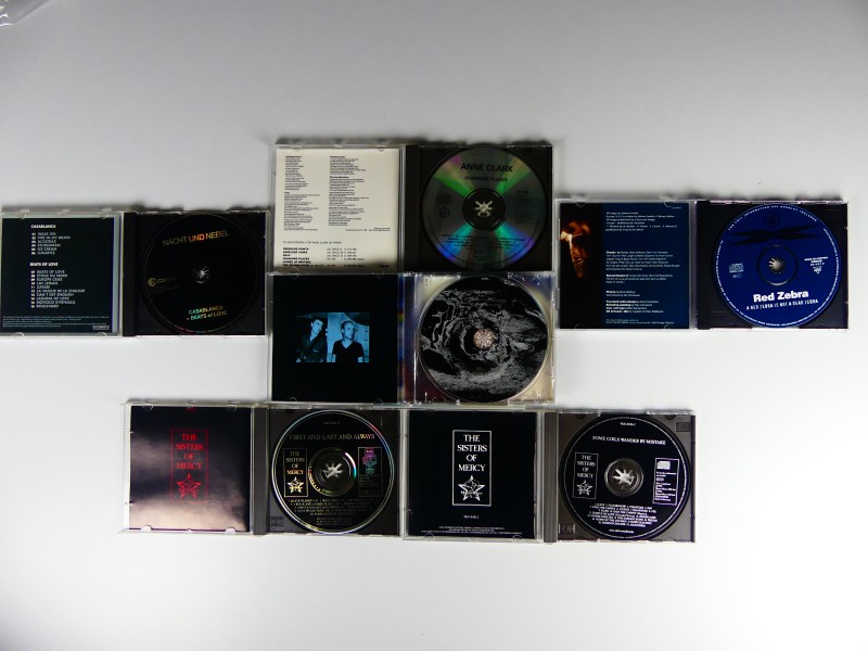 Lot new wave CD's