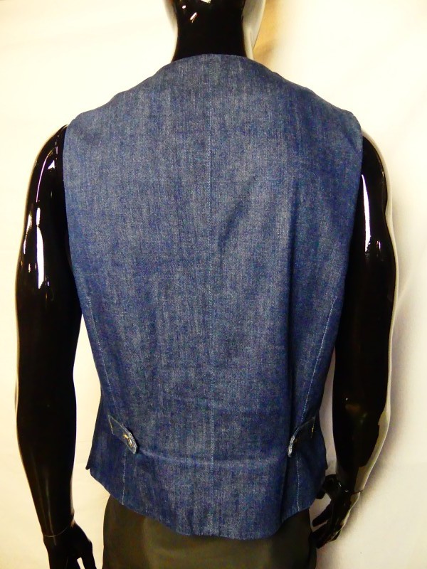 Brunello Cucinelli Denim Vest - Mt 52