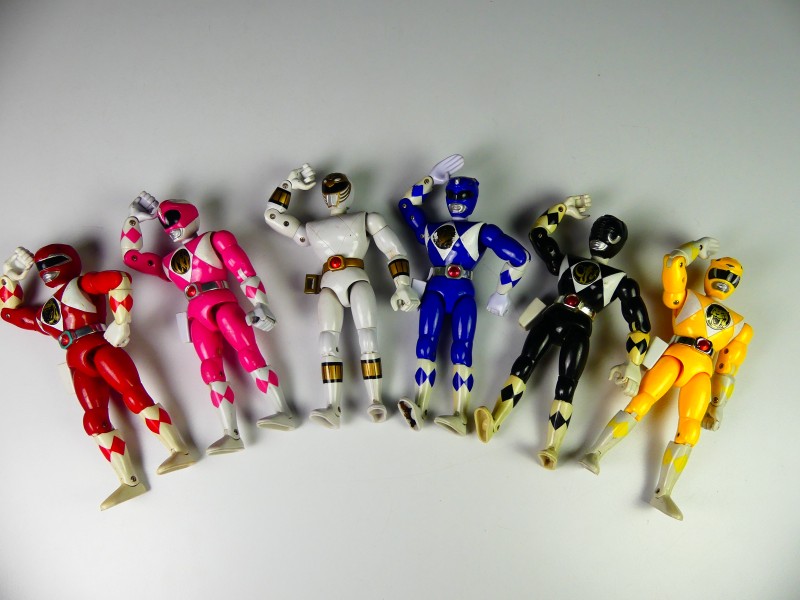 Lot Mighty Morphin Power Rangers