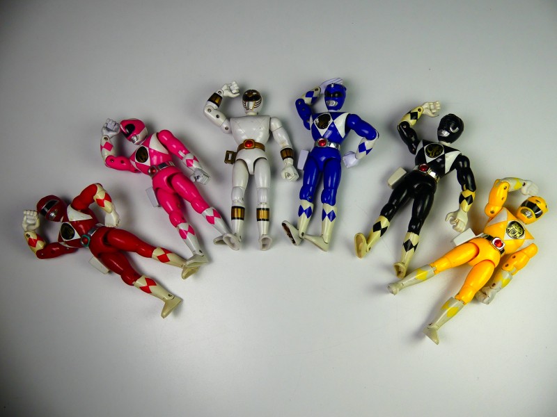 Lot Mighty Morphin Power Rangers