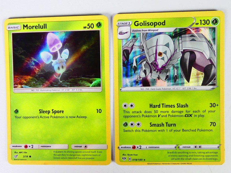 50 holo Pokémon kaarten