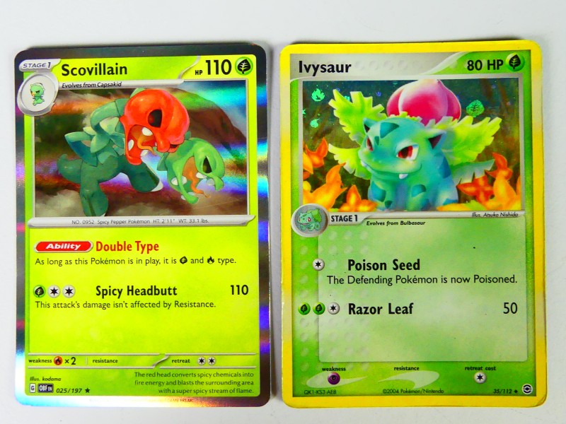 50 holo Pokémon kaarten