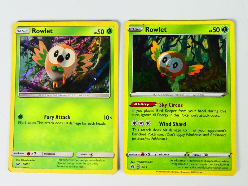 50 holo Pokémon kaarten