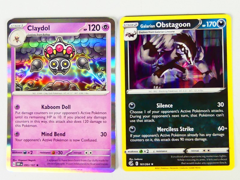 50 holo Pokémon kaarten