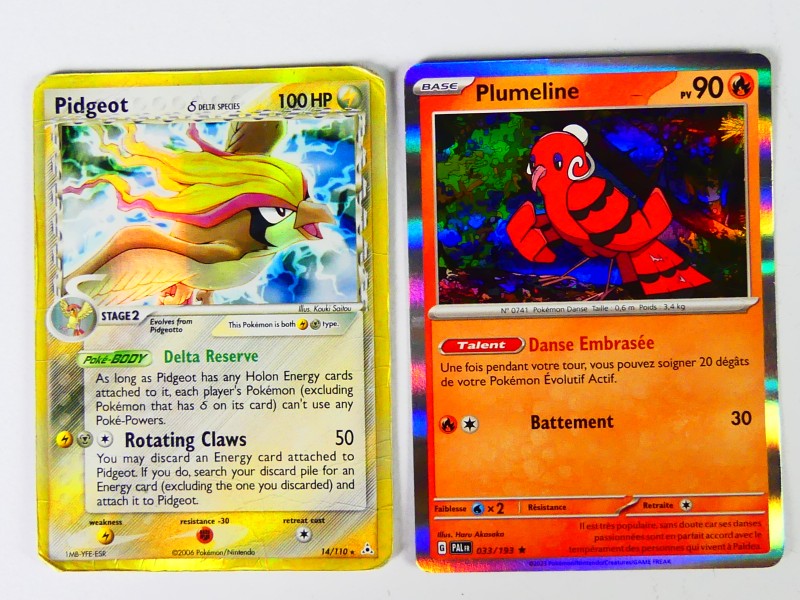 50 holo Pokémon kaarten